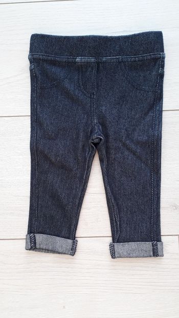 Legging bleu jean