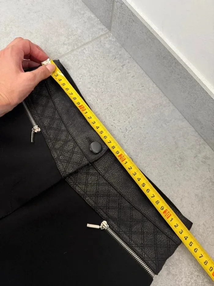 Legging Absolu Paris femme noir taille 36 parfait état - photo numéro 6