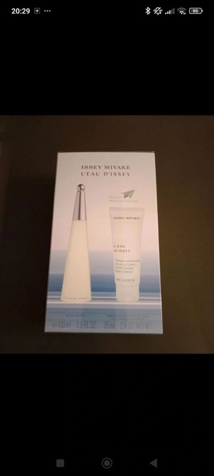Coffret eau d issey pour femme