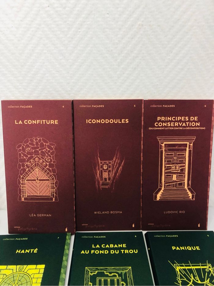 13 livres collection façades - les éditions polystyrène - photo numéro 2