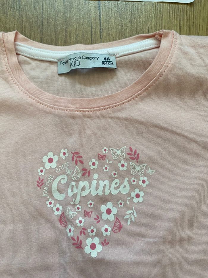 T shirt manches courtes ete - photo numéro 2