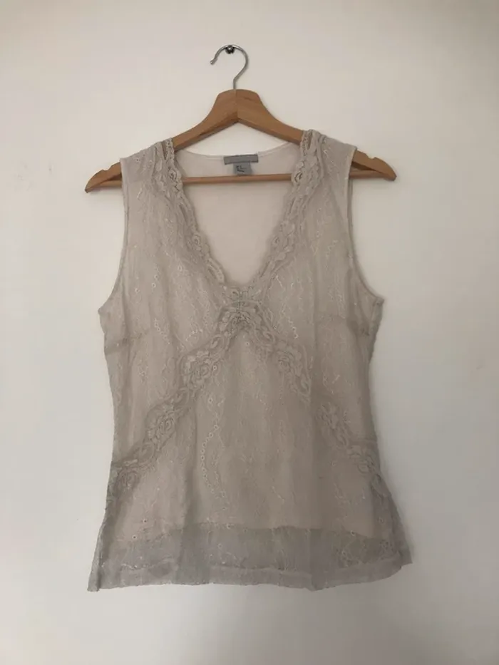 Débardeur dentelle femme H&M