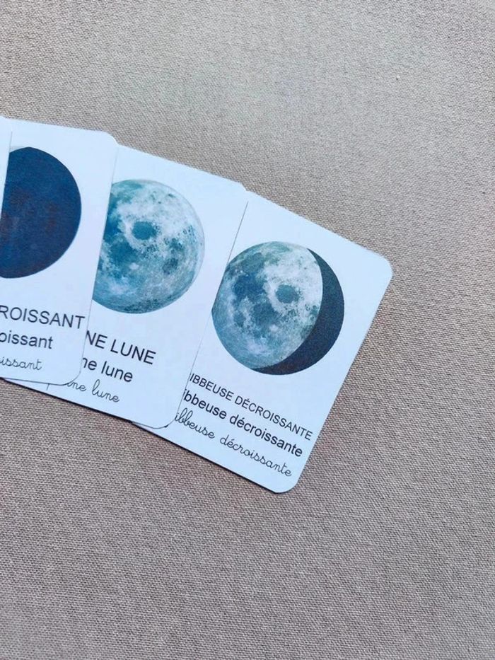 Cartes de nomenclature des phases de la lune - photo numéro 4