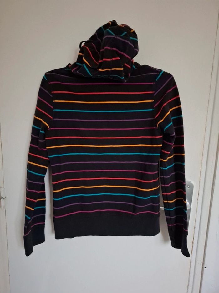 Gilet zippée à capuche femme M - photo numéro 2