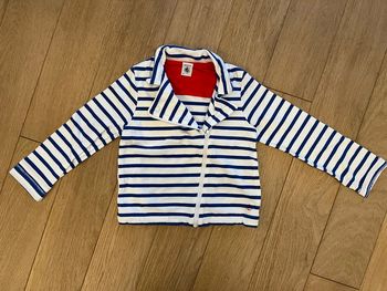 Vend veste marinière petit bateau 6 ans très bon état