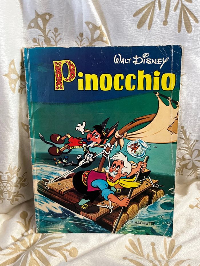BD vintage Pinocchio Walt Disney 1975 - photo numéro 1