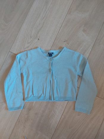 Gilet à paillettes fille Kiabi 3 ans (78)