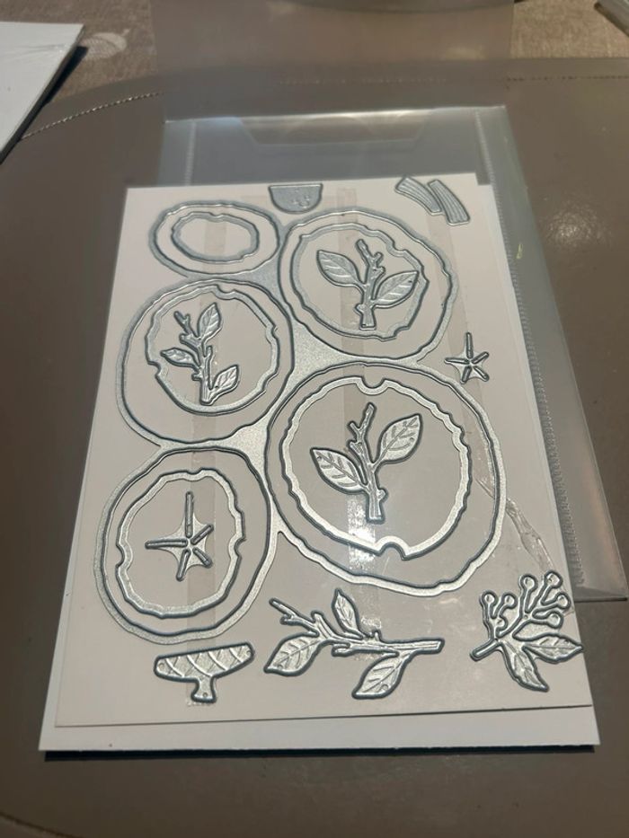 Lot Cercle de la nature Stampin’up! - photo numéro 5