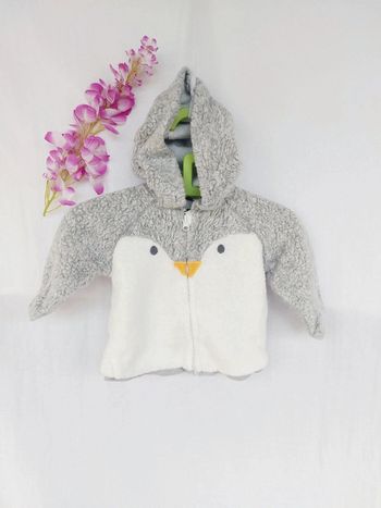 Gilet chaud à capuche In Extenso 6 mois