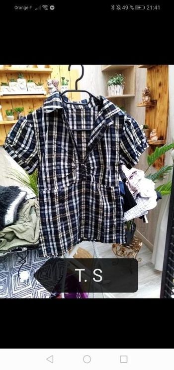 Chemise manche courte