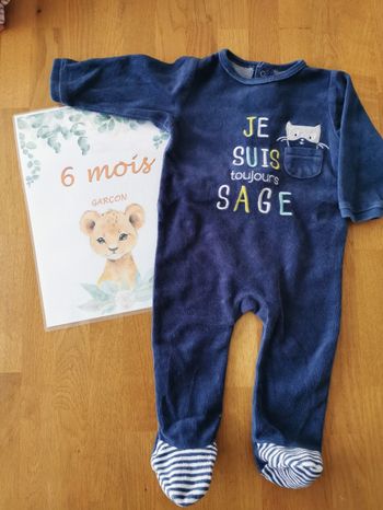 Pyjama 6 mois