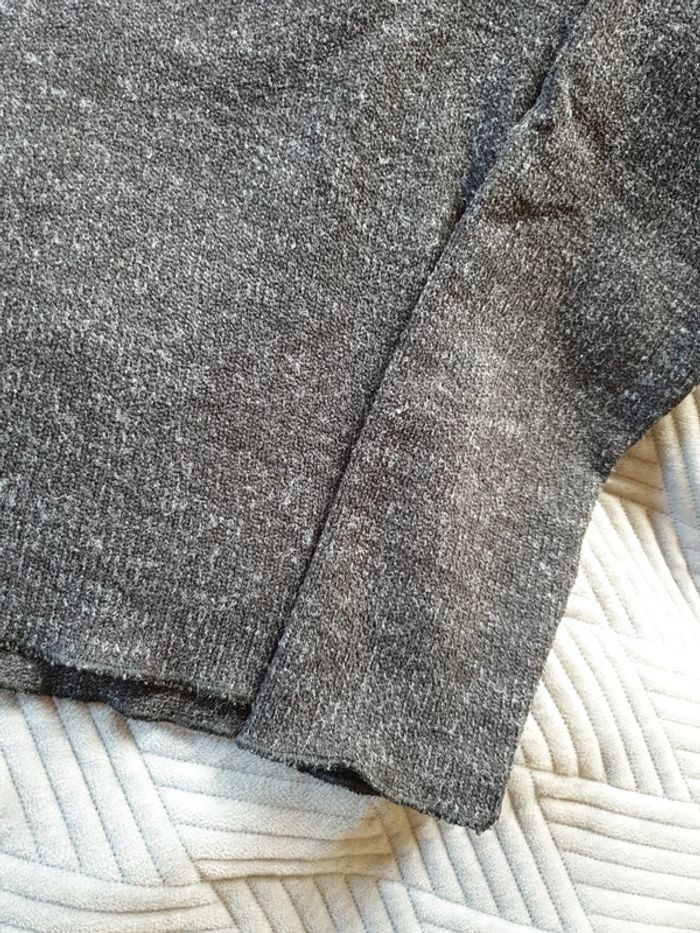 Pull léger 14 ans gris - photo numéro 5