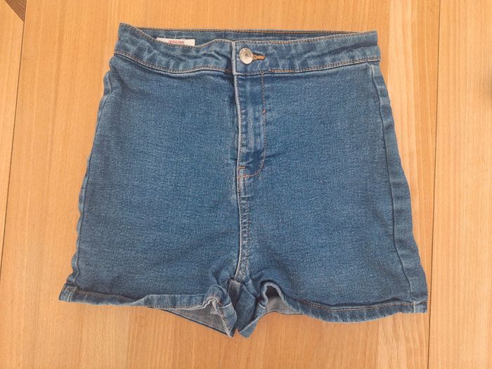 Lot 2 short en jean bleu Jennyfer femme XS 34 - photo numéro 5