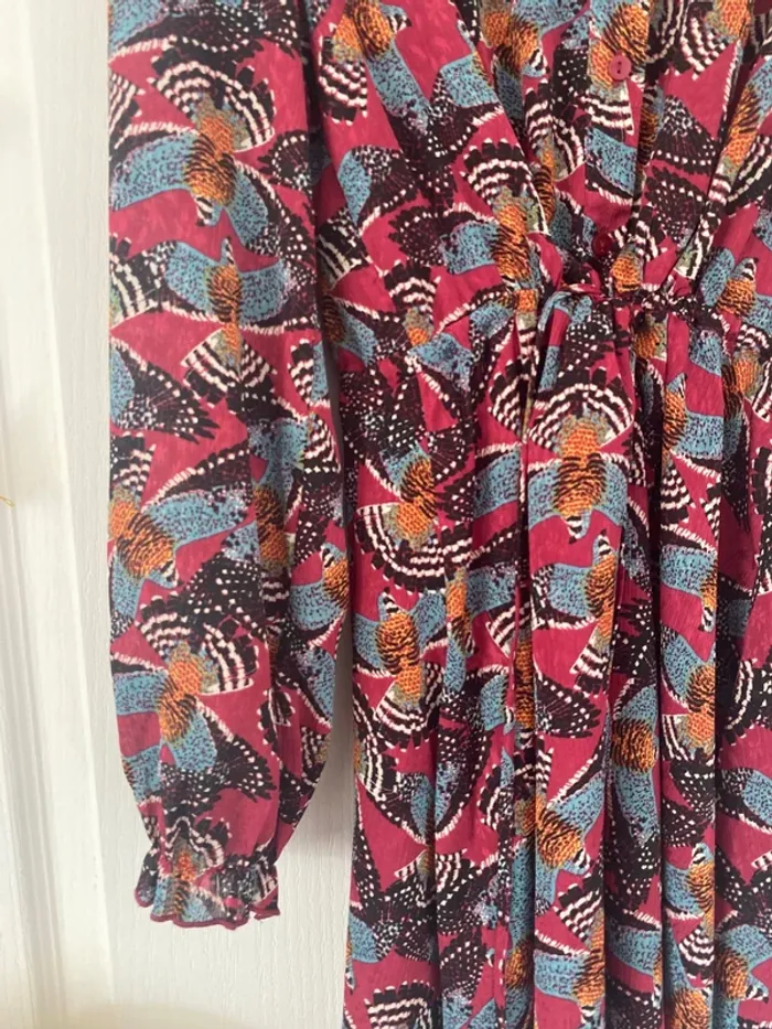 Robe détail oiseaux - photo numéro 3