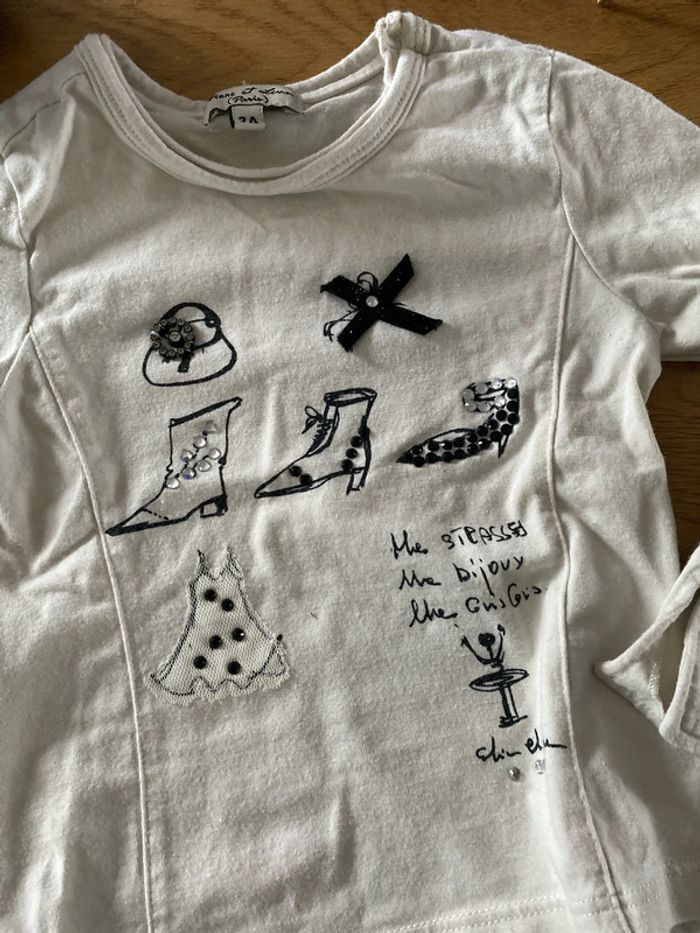 💫beau t-shirt bébé fille💫 - photo numéro 3