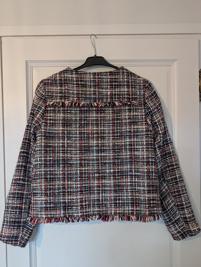 Veste multicolore camaïeu taille 36 - photo numéro 2