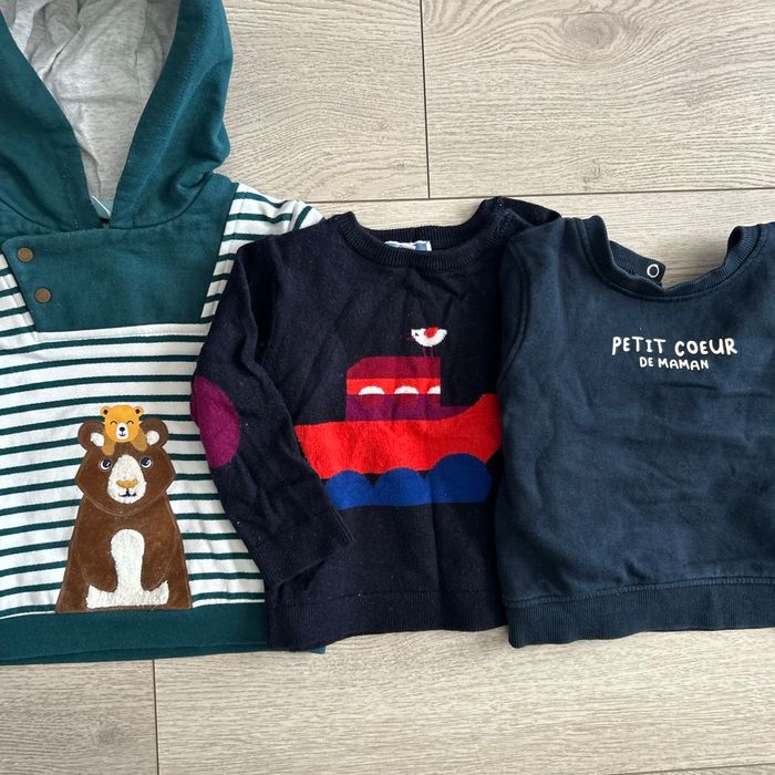Lot de pull garçon #18mois - photo numéro 2