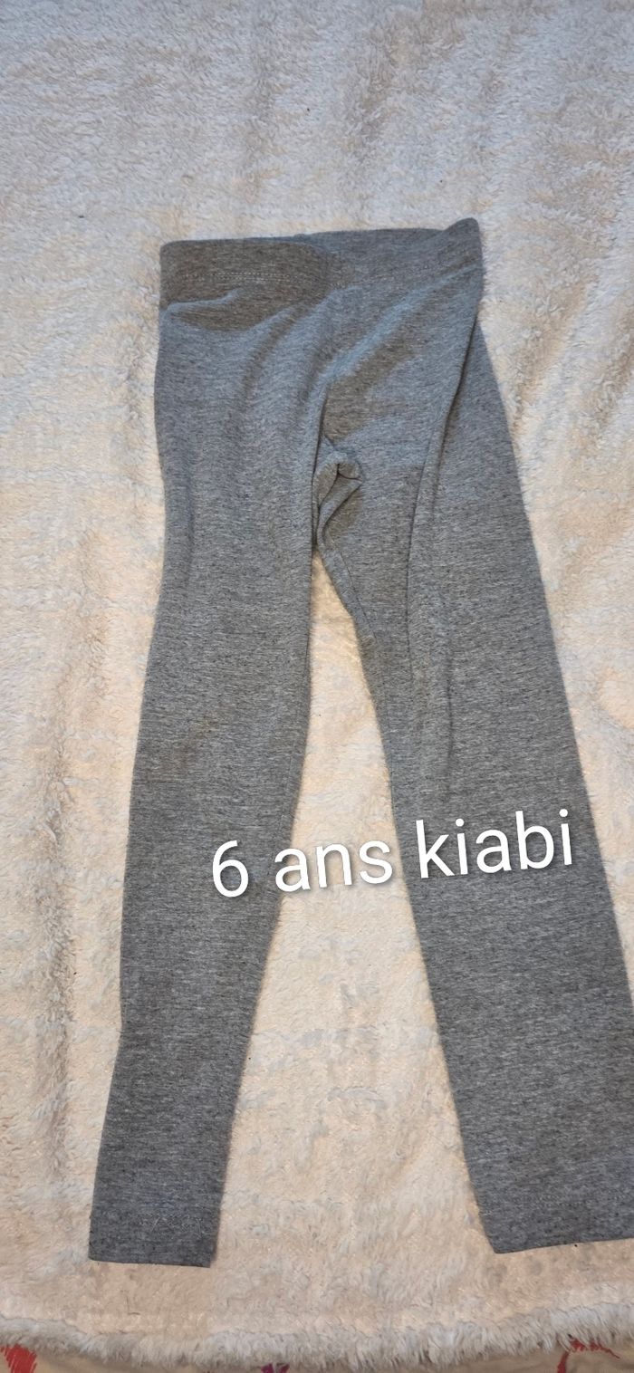 Legging gris 6 ans kiabi