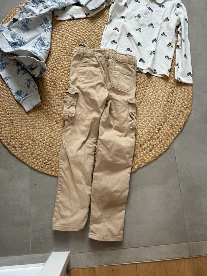 Lot d'un pull, un polo et un pantalon garçon TAO - photo numéro 3