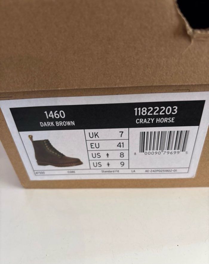 Dr Martens 1460 pointure 41 dark brown - photo numéro 9