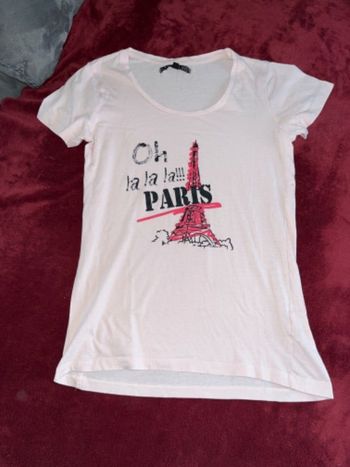T shirt rose pale