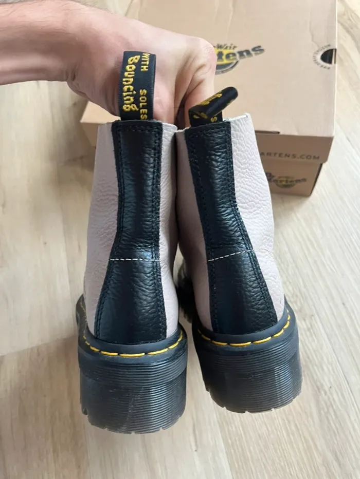 Dr Martens Sinclair Vintage Taupe Taille 37 - photo numéro 3