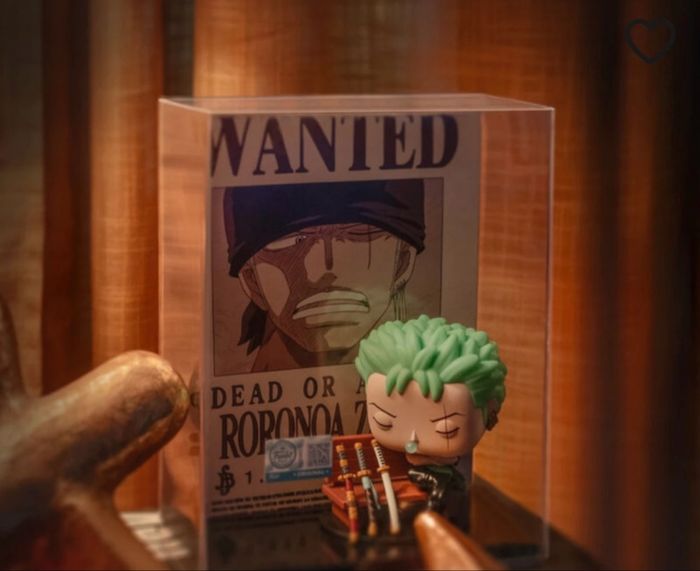 Funko pop roronoa zoro wanted poster édition limité - photo numéro 3