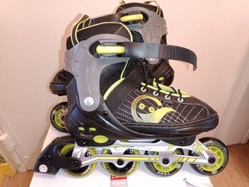 Rollers up2glide en ligne xpro ajustables du 37 au 40  comme neufs