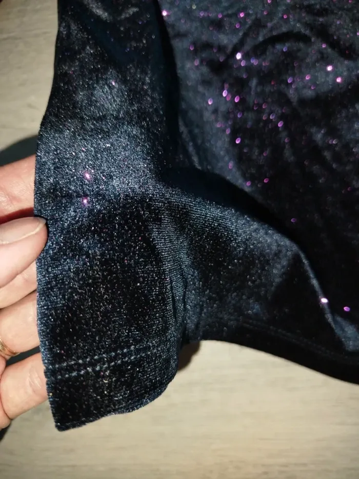 T-shirt à paillettes gemo 12 ans - photo numéro 2