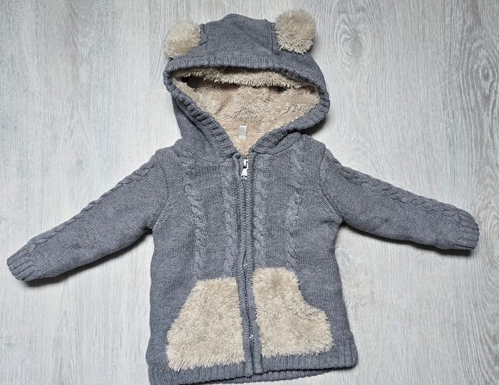Gilet 6 mois orchestra gris