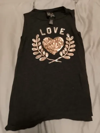 Débardeur à sequins miss chievous