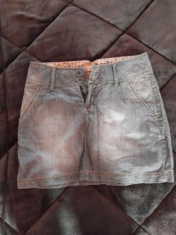 Jupe été  bleu clair