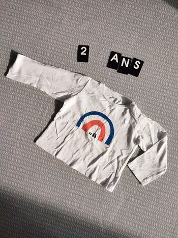 T-shirt manches longues fille - Bouchara - 24 mois