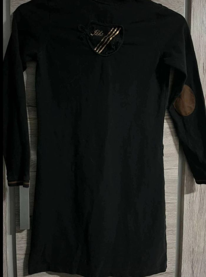 Chemise polo tunique fille IKKS 12 ans noir - photo numéro 5