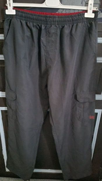 Pantalon de sport gris multipoches 2xl