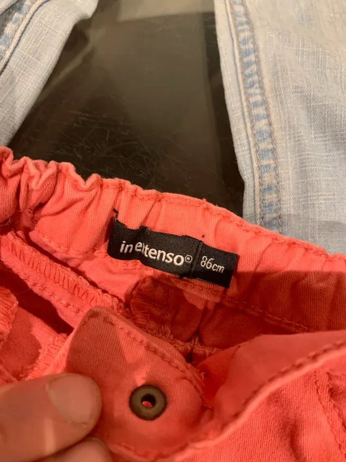 👶 Lot 5 pantalons bébé – Taille 18 mois – Bon état - photo numéro 7