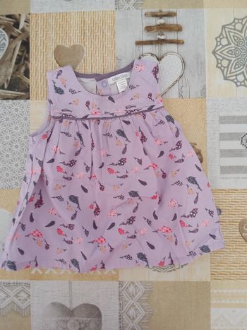Robe fille 9mois