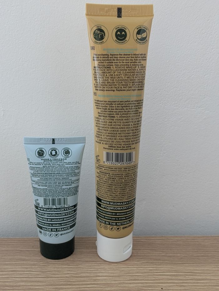 Lot Mudmasky nettoyant+masque visage - photo numéro 2