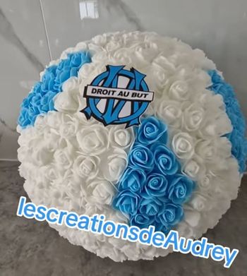 CREATION FLORALE BALLON DE FOOT