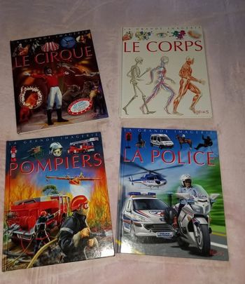 Lot 4 livres la grande imagerie