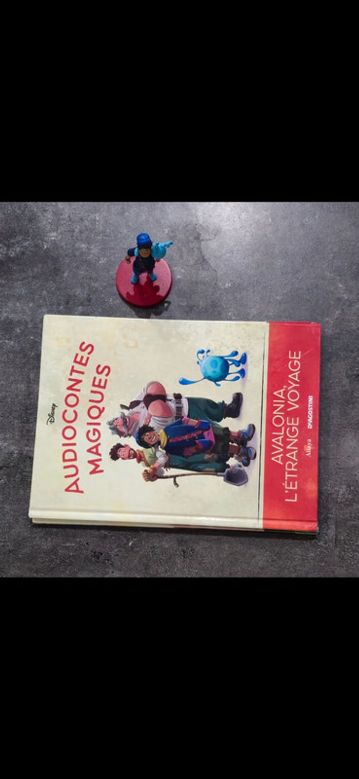 Livre et figurine111 des audiocontes Magiques altaya audio conte audio compte disney