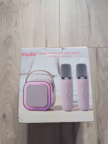 Lot 2 Micros enceinte Karaoké NEUFS