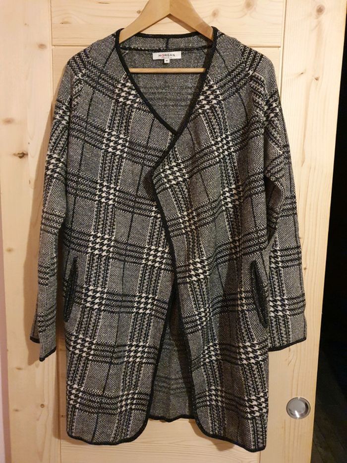 Gilet Morgan Noir Argenté Taille M