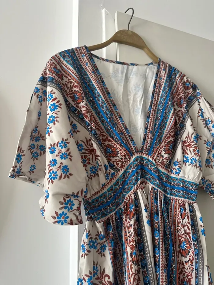 🌺 Robe longue bohème neuve – Taille S 🌺 - photo numéro 2