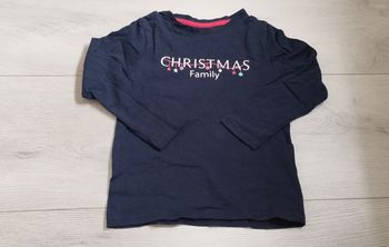 T-shirt ML garçon 5 ans Kiabi christmas family 