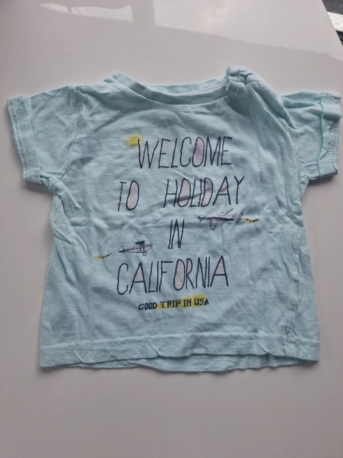 Lot 2 tee-shirts 12 mois Devild Child - photo numéro 5