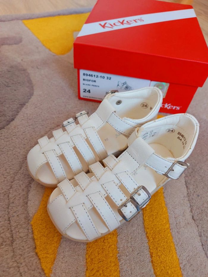Sandales Kickers Bigfor 24 - photo numéro 2