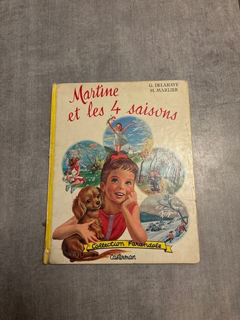 Livre Martine et les quatre saisons