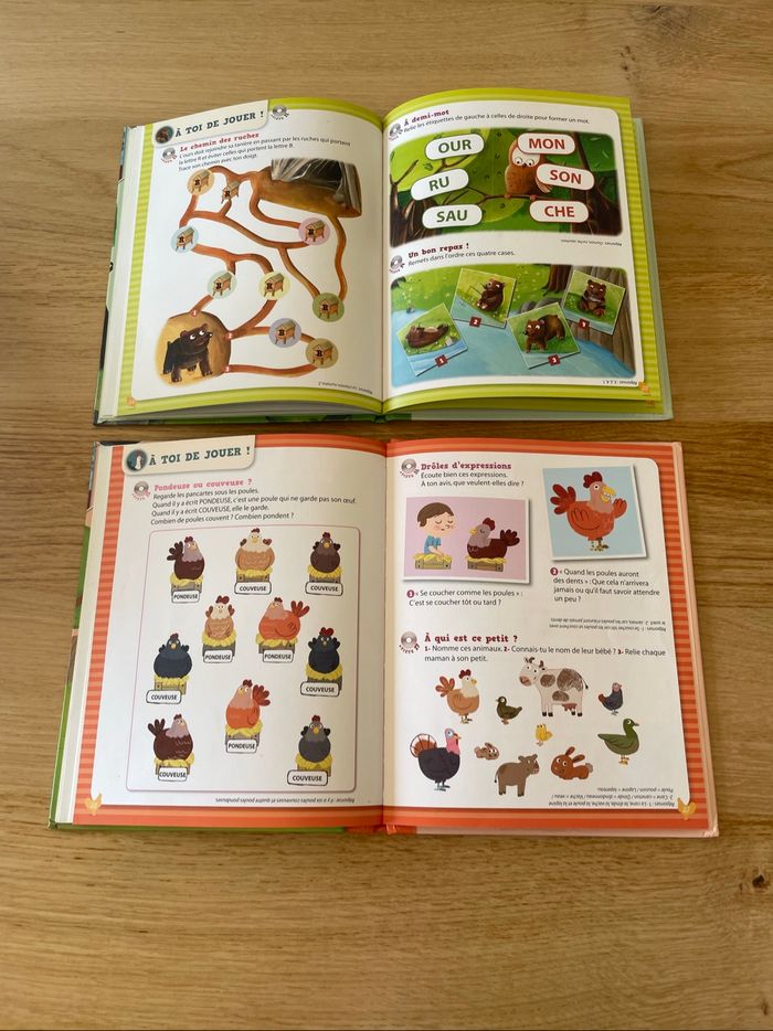 2 livres CD Bientôt je lis - Marlène Jobert - photo numéro 7