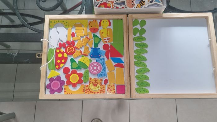 Ardoise et tableau veleda avec aimants - photo numéro 4